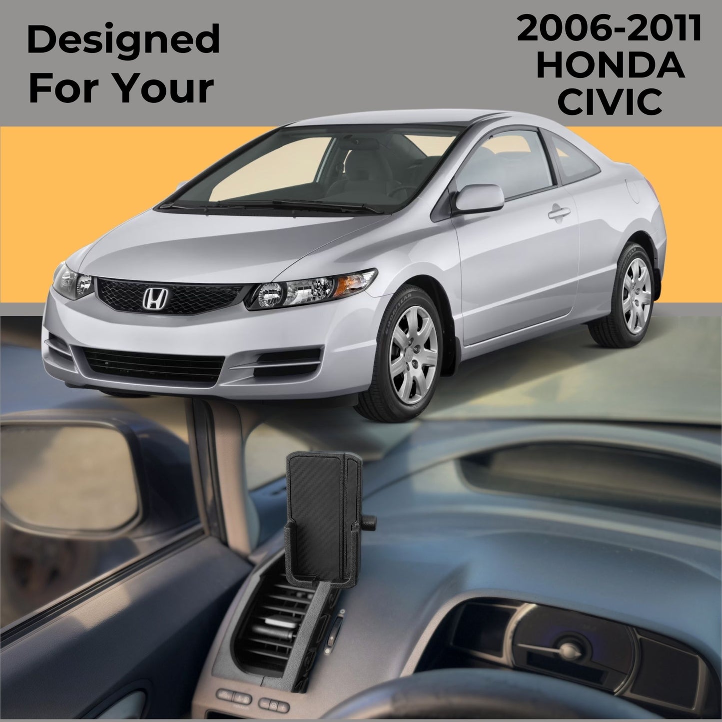 Honda Civic Phone Holder 2006-2011