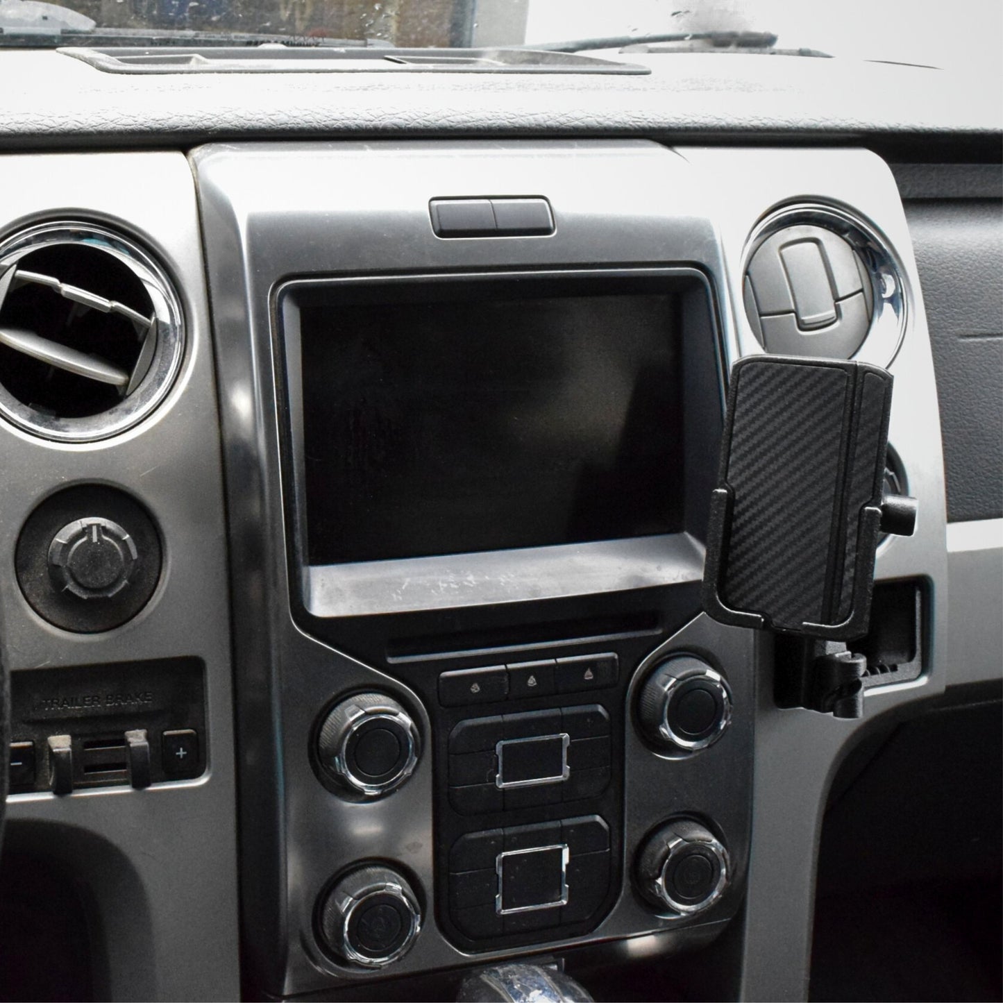 Ford F-150 Phone Holder 2009-2014, Lincoln Mark LT 2010-1014 - Custom Fit in Dash Pocket Phone Mount