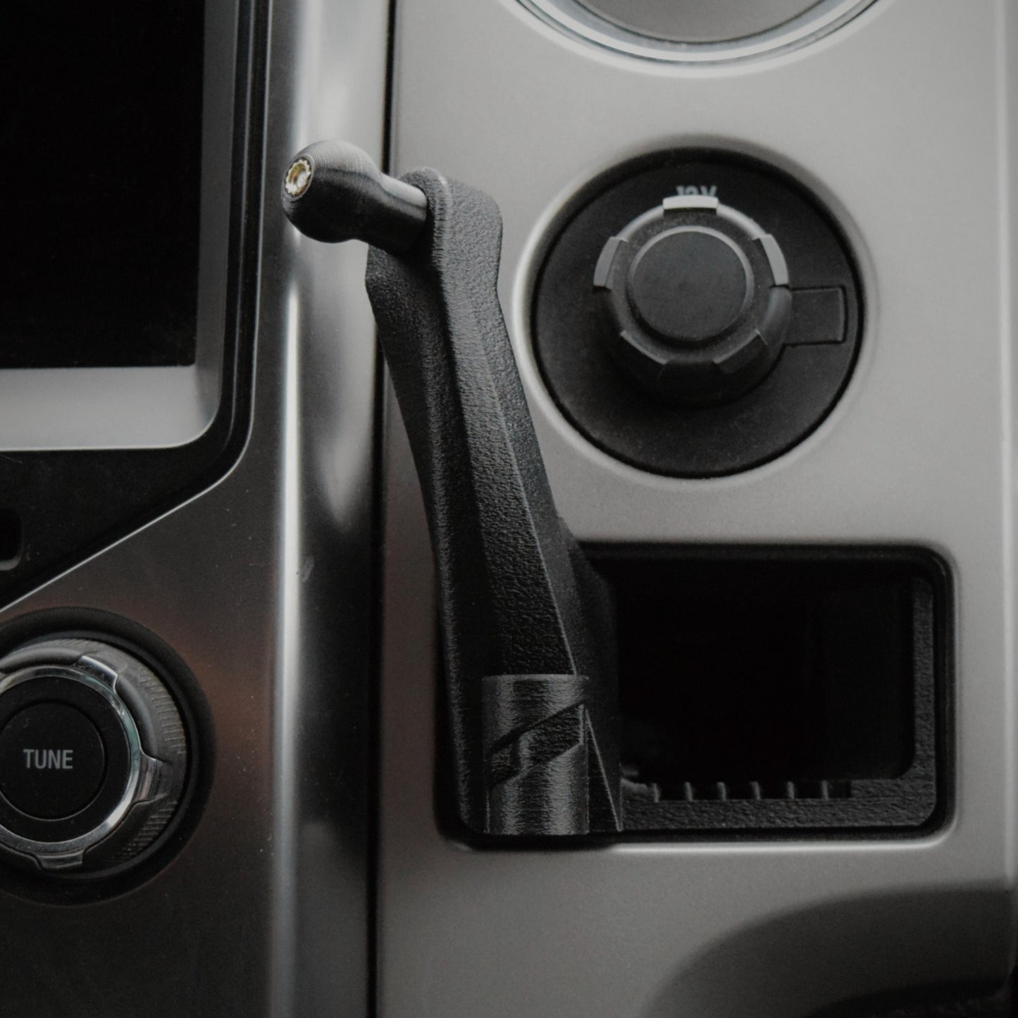 Ford F-150 Phone Holder 2009-2014, Lincoln Mark LT 2010-1014 - Custom Fit in Dash Pocket Phone Mount