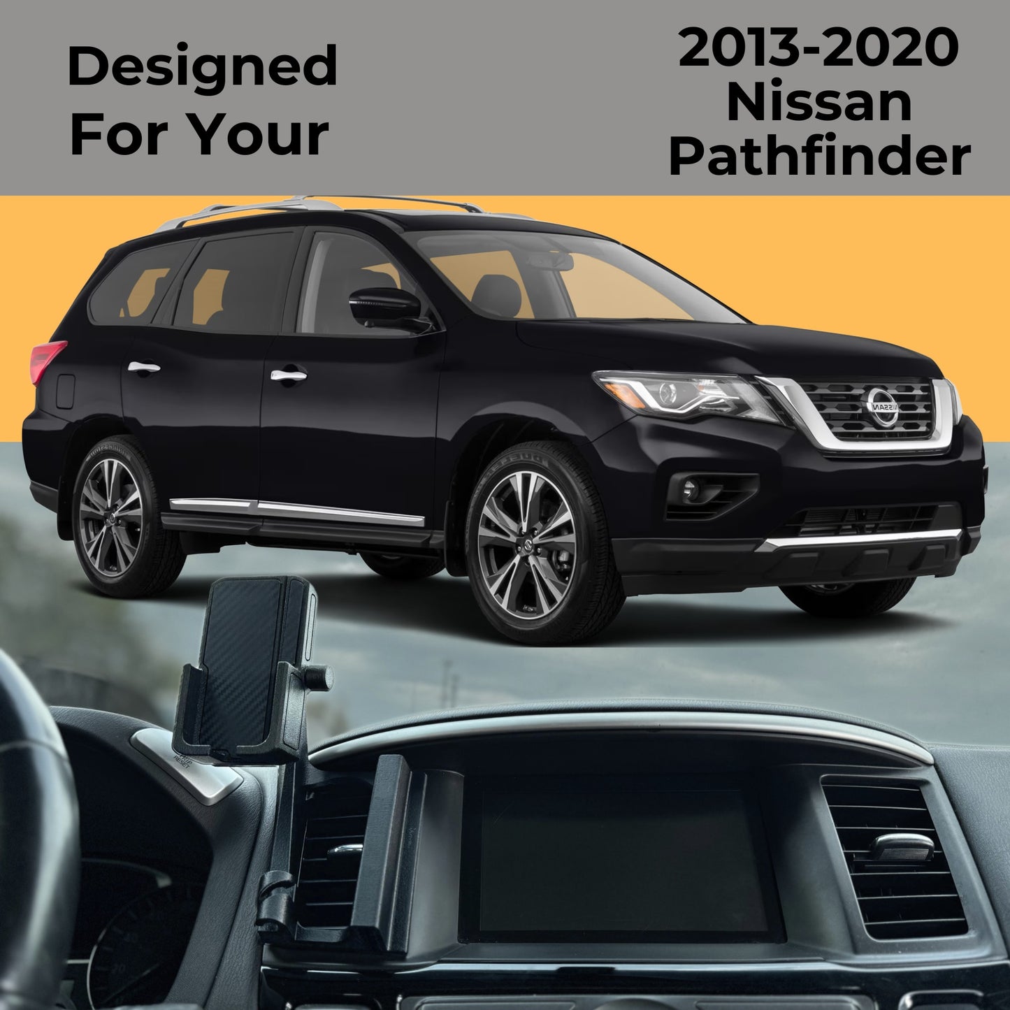 Nissan Pathfinder Phone Holder 2013-2020