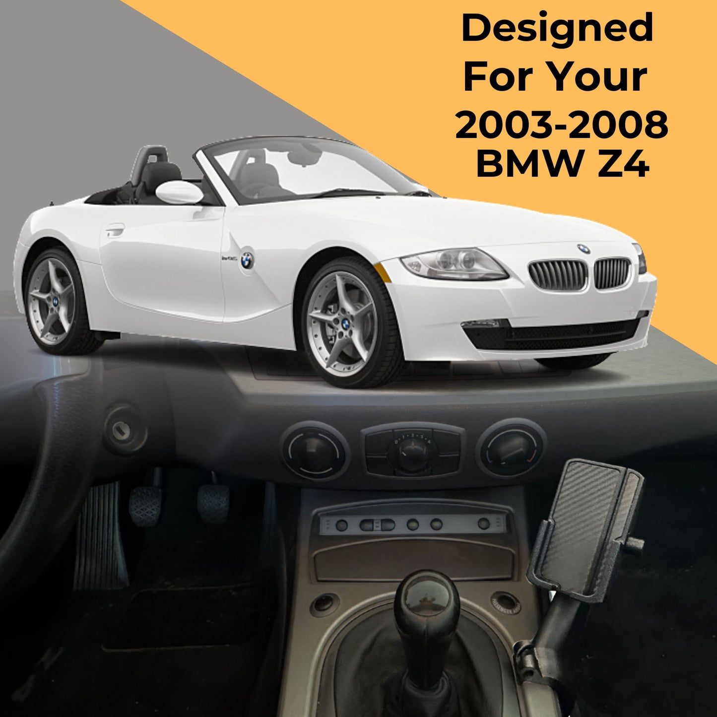 BMW Z4 Phone Holder 2003-2008