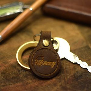 Mini Truck Leather Keychain