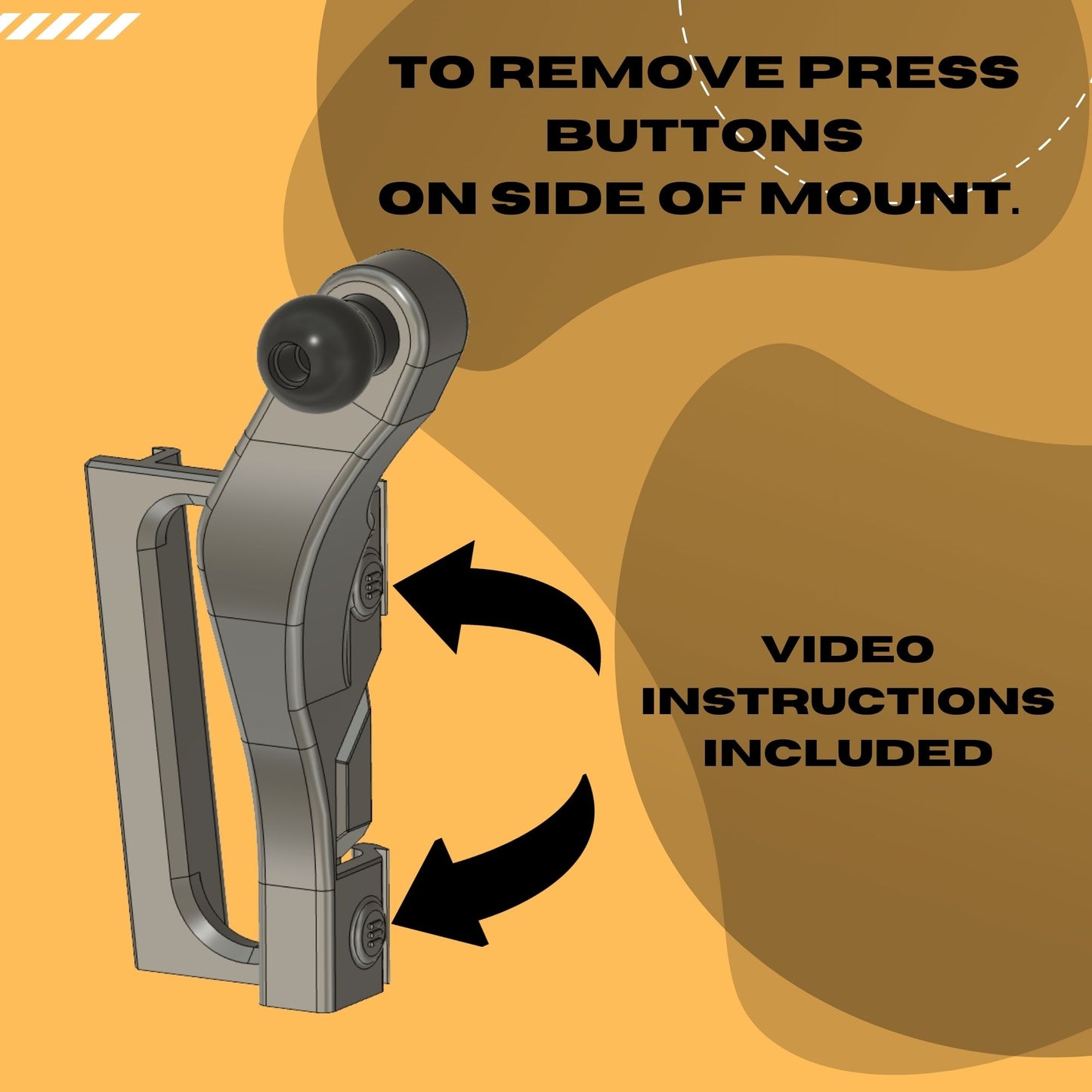 Phone Holder for Ram 2012-2018 Model Years
