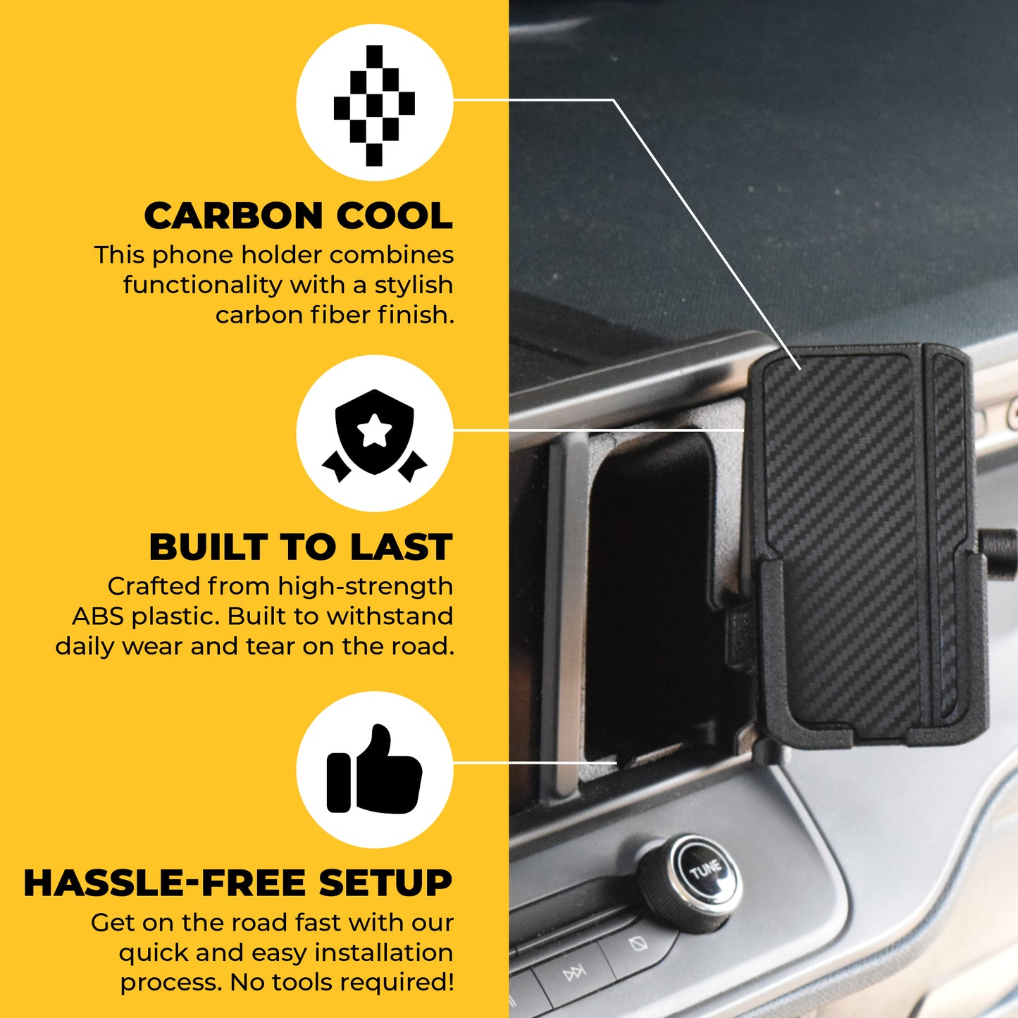 Ford Mavrick Phone Holder 2022-2024