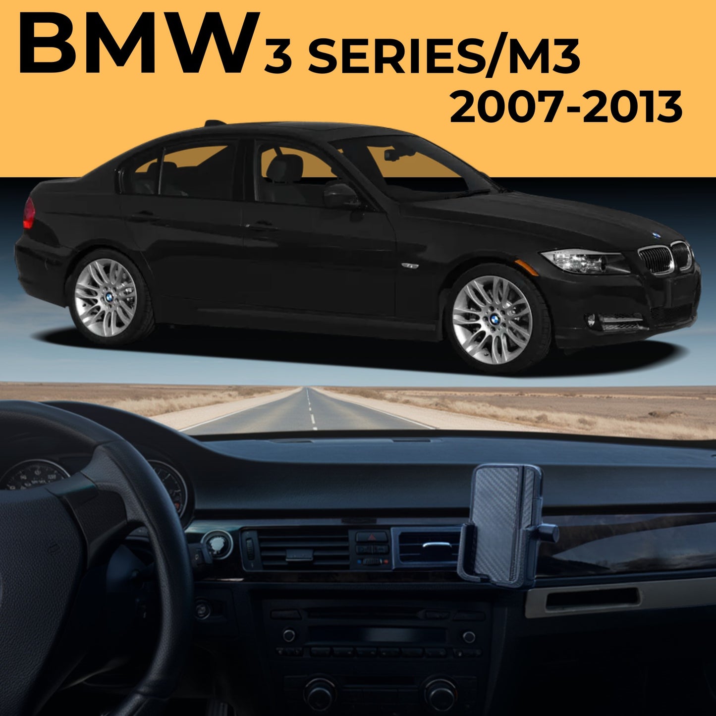 Phone Holder for BMW 3 Series / M3 2007-2013 Model Years