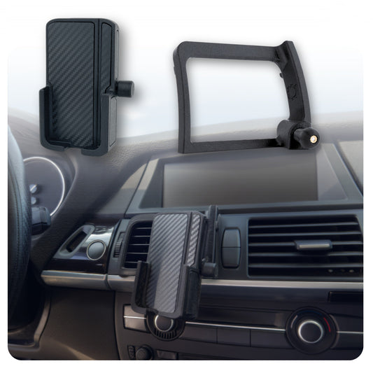 Phone Holder for BMW X5 2007-2013 / BMW X6 2008-2014 Easy Install Custom Made