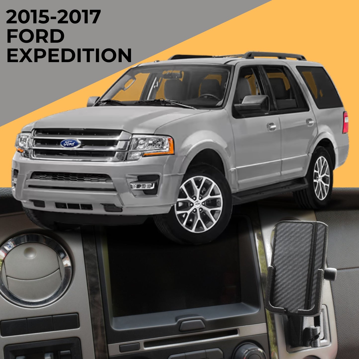 Phone Holder for Ford Expedition 2015-2017