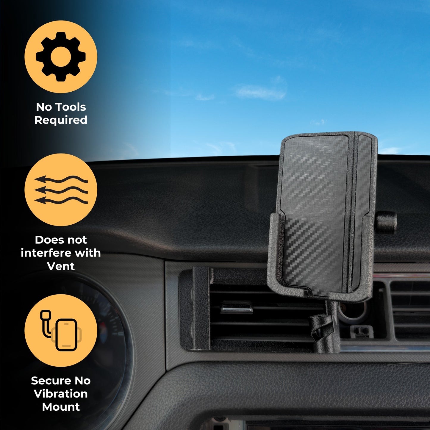 Ford Mustang Phone Holder 2009-2014