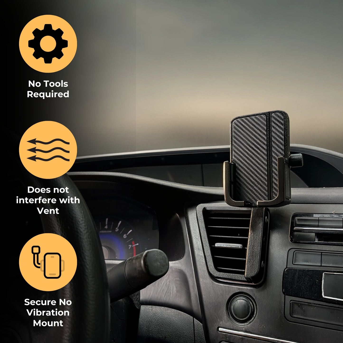 Phone Holder for Honda Civic 2013-2015
